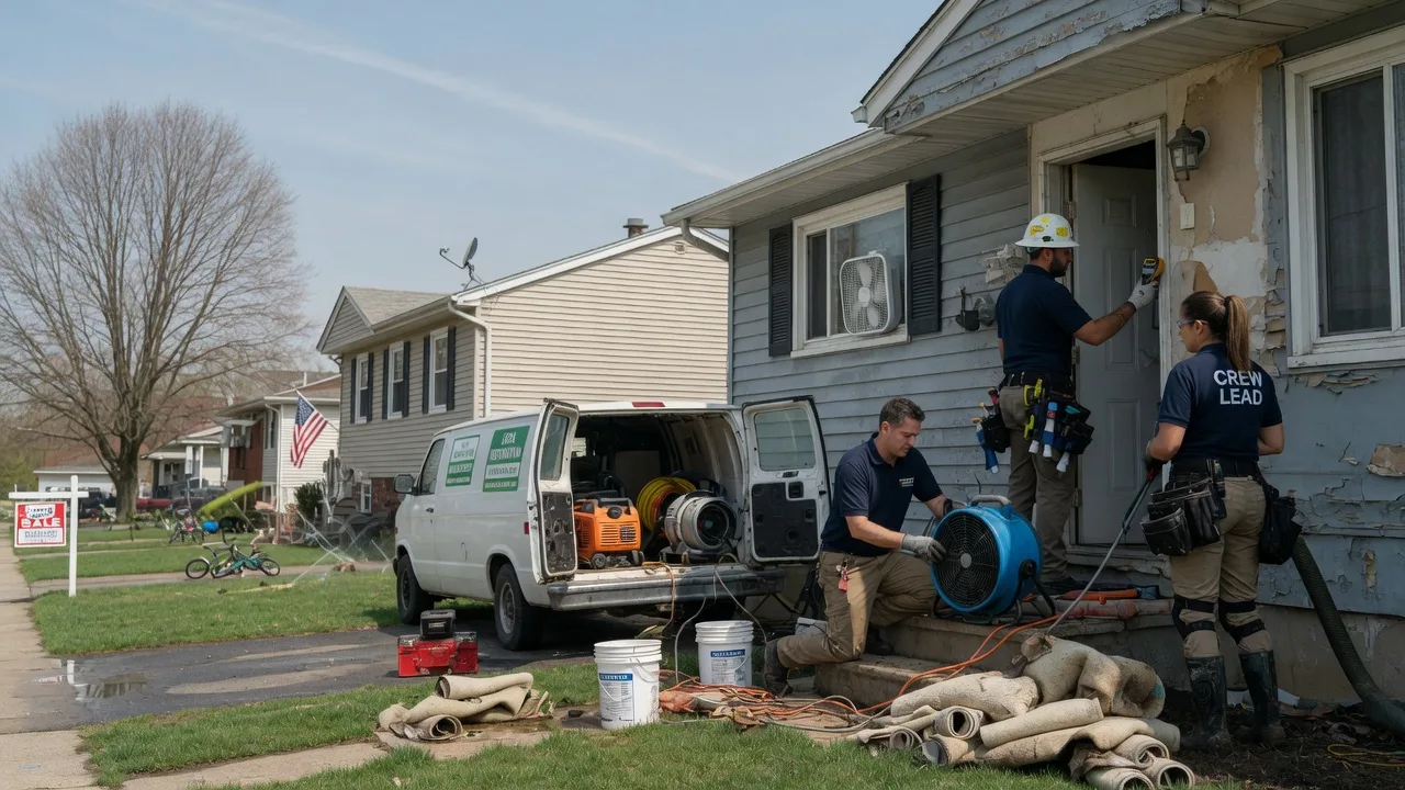 Flood Cleanup in Nazareth, PA near me