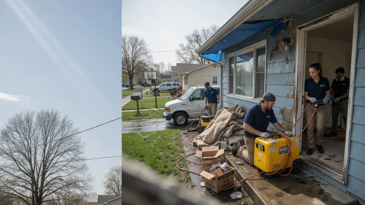 Basement Flood Cleanup in Nazareth, PA near me